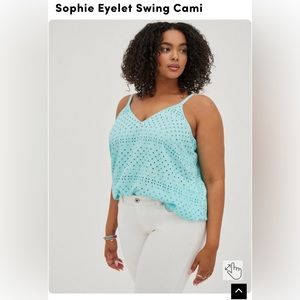 Torrid eyelet tank